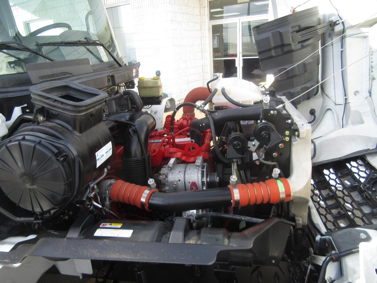 2023 Hino L6 DIESEL 16FT FLAT DECK WITH TIE STRAP PACKAGE Photo