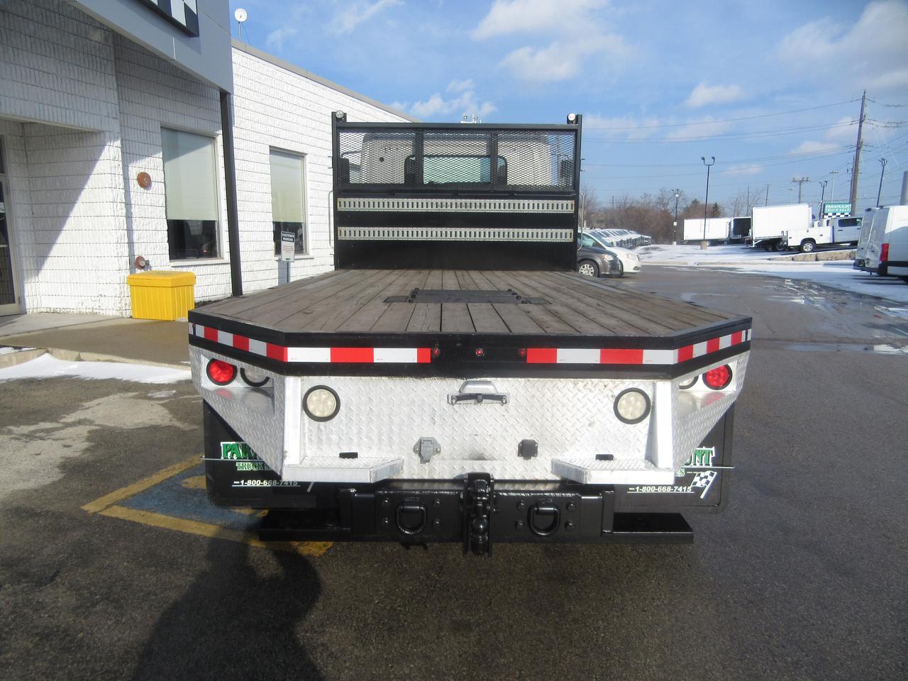 2023 Hino L6 DIESEL 16FT FLAT DECK WITH TIE STRAP PACKAGE Photo