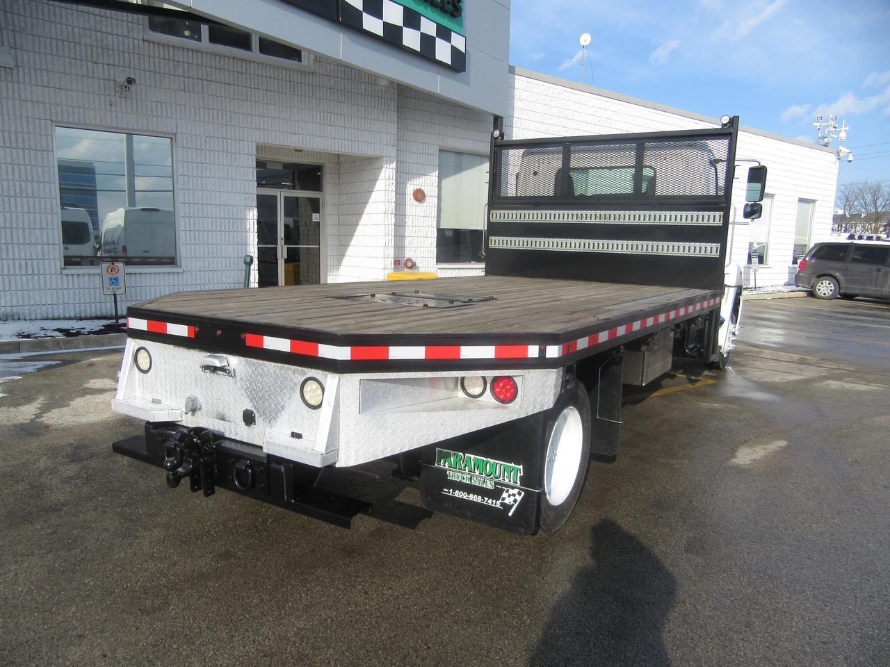 2023 Hino L6 DIESEL 16FT FLAT DECK WITH TIE STRAP PACKAGE Photo2