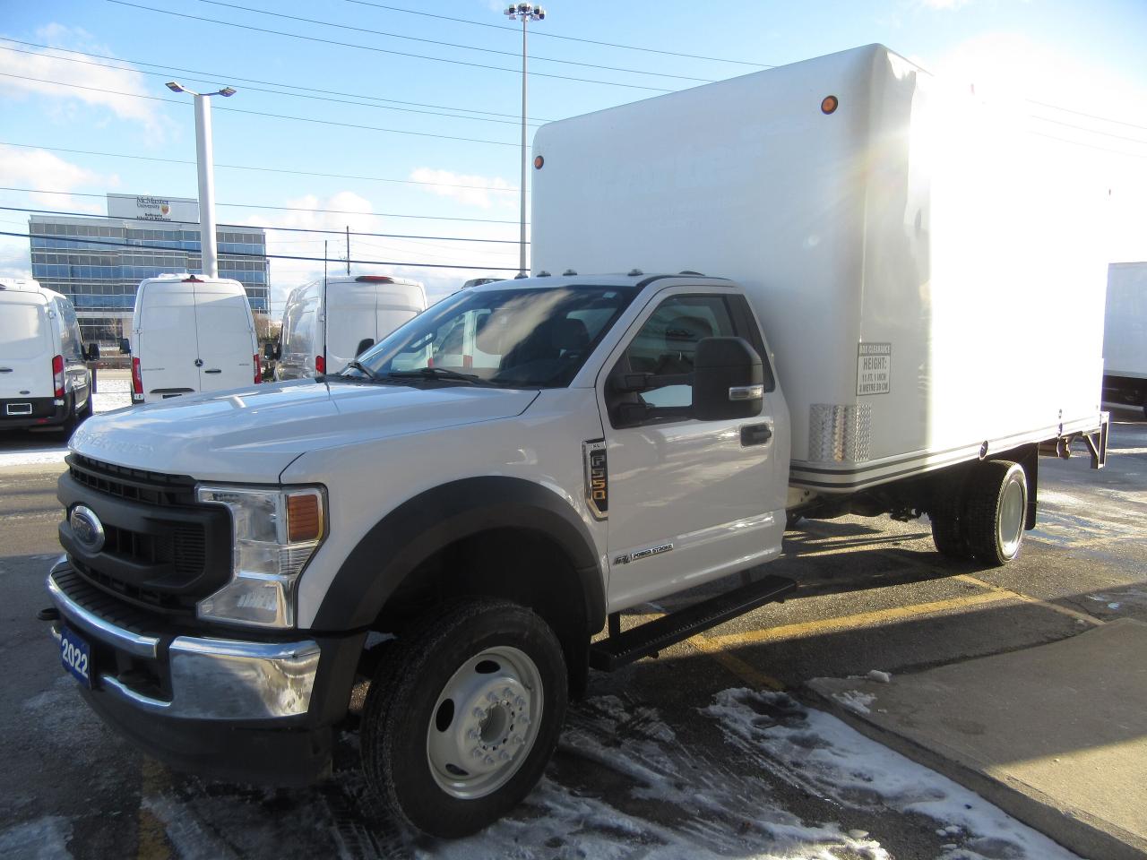 2022 Ford F-550 DIESEL 17FT HIGH BOX POWER LIFTGATE Photo