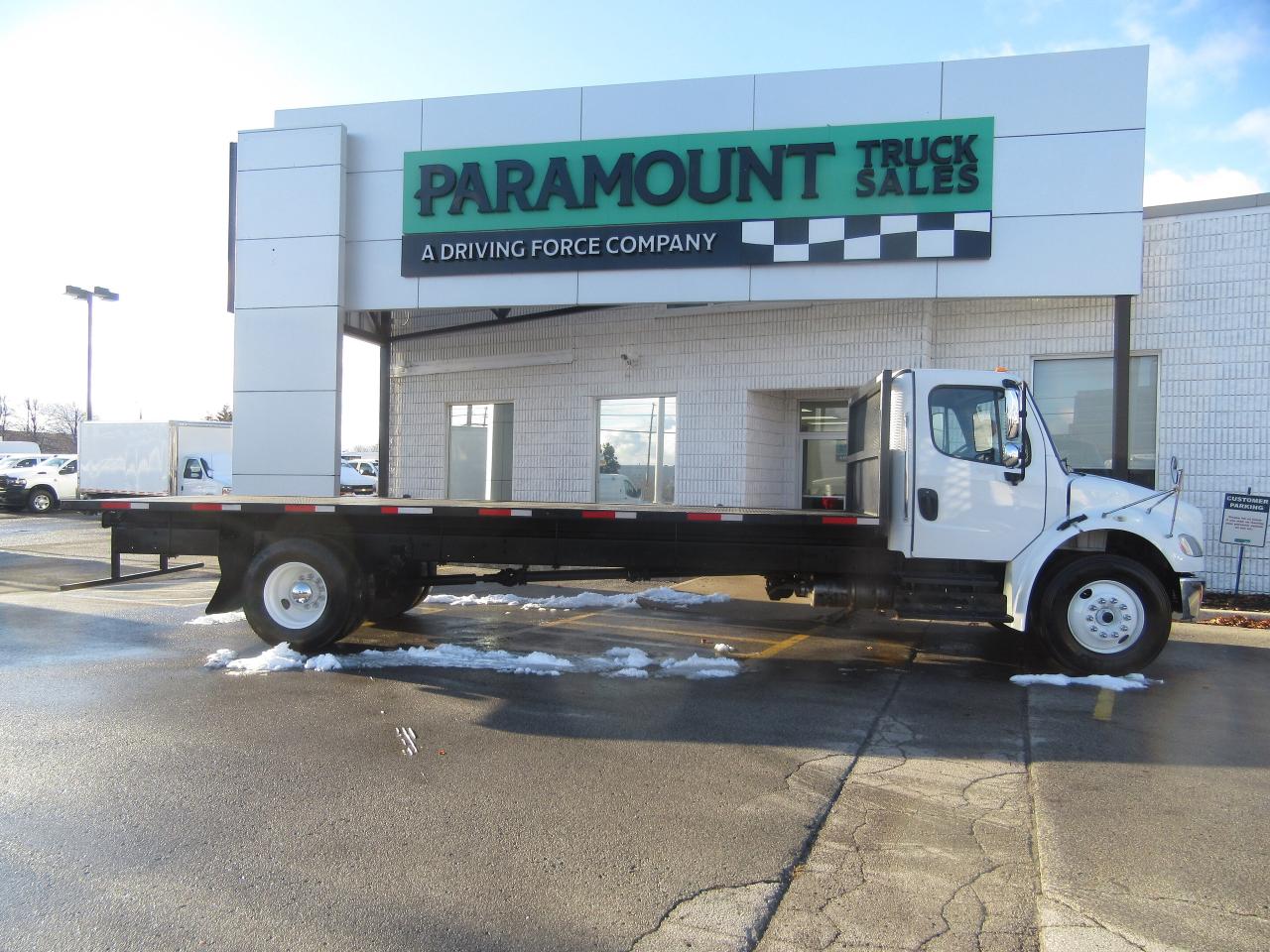 2023 Freightliner M2-106 NEW 26FT FLAT DECK WITH TIE STRAP PACKAGE Photo