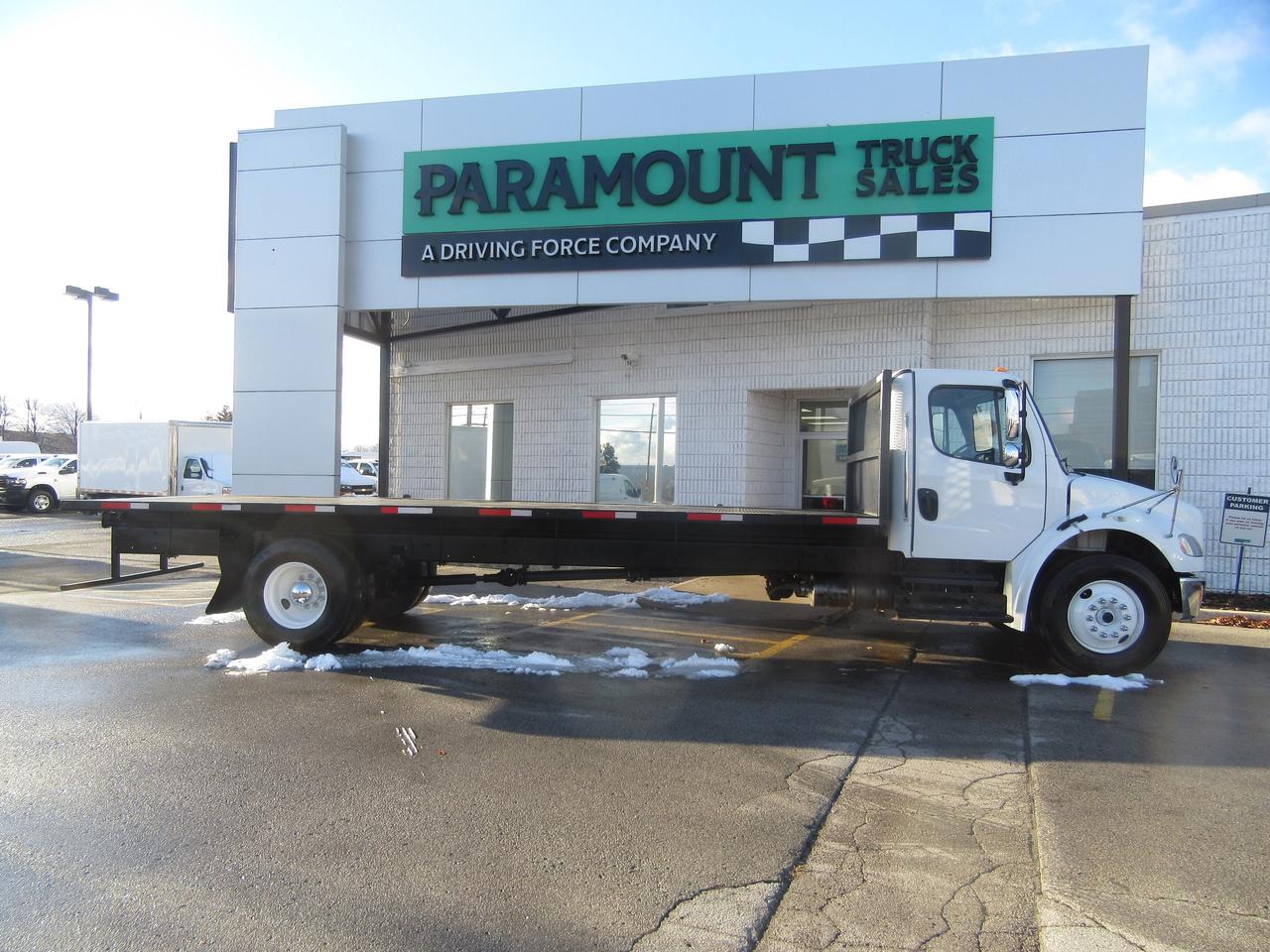 2023 Freightliner M2-106 NEW 26FT FLAT DECK WITH TIE STRAP PACKAGE Photo