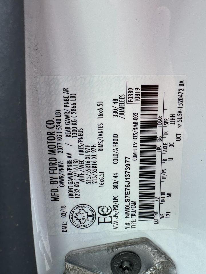 2018 Ford Transit Connect XL w-Dual Sliding Doors Photo