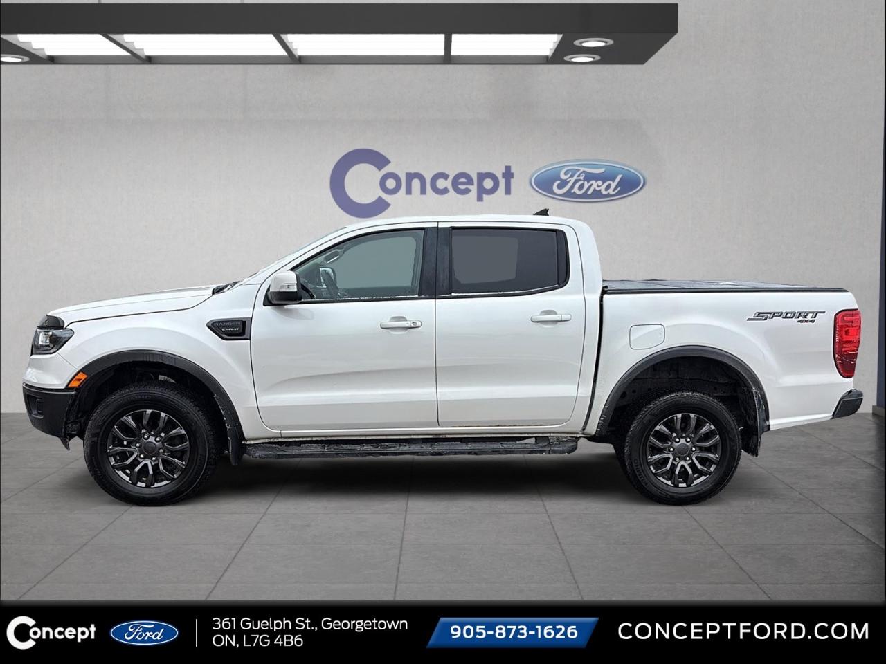 2020 Ford Ranger LARIAT 4X4   WHITE PLATINUM   SPORT APPEARANCE Photo