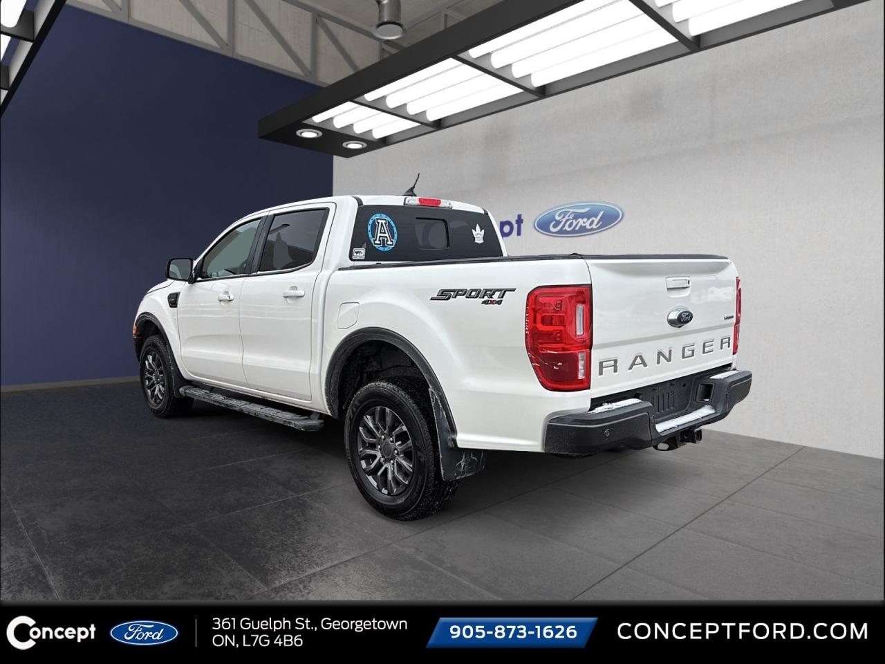 2020 Ford Ranger LARIAT 4X4   WHITE PLATINUM   SPORT APPEARANCE Photo