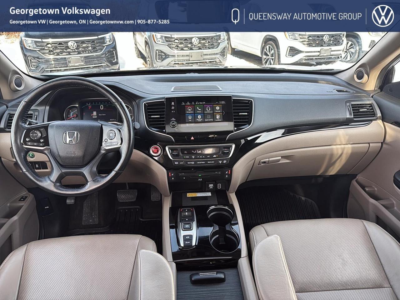 2021 Honda Pilot Touring 8 Passenger   Rear Ent. System   Winter Ti Photo