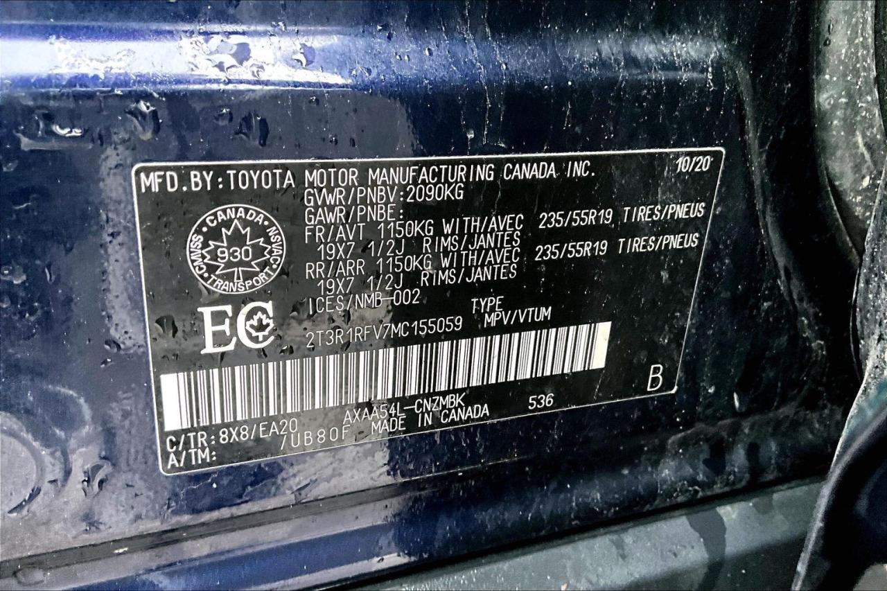 2021 Toyota RAV4 XLE AWD   Premium Package   Leather   Sunroof Photo