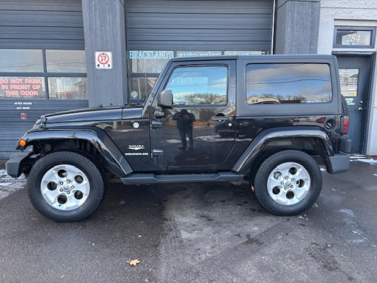 2014 Jeep Wrangler 4WD 2DR Sahara, CARFAX CLEAN, SOFT TOP, AUTO!! Photo