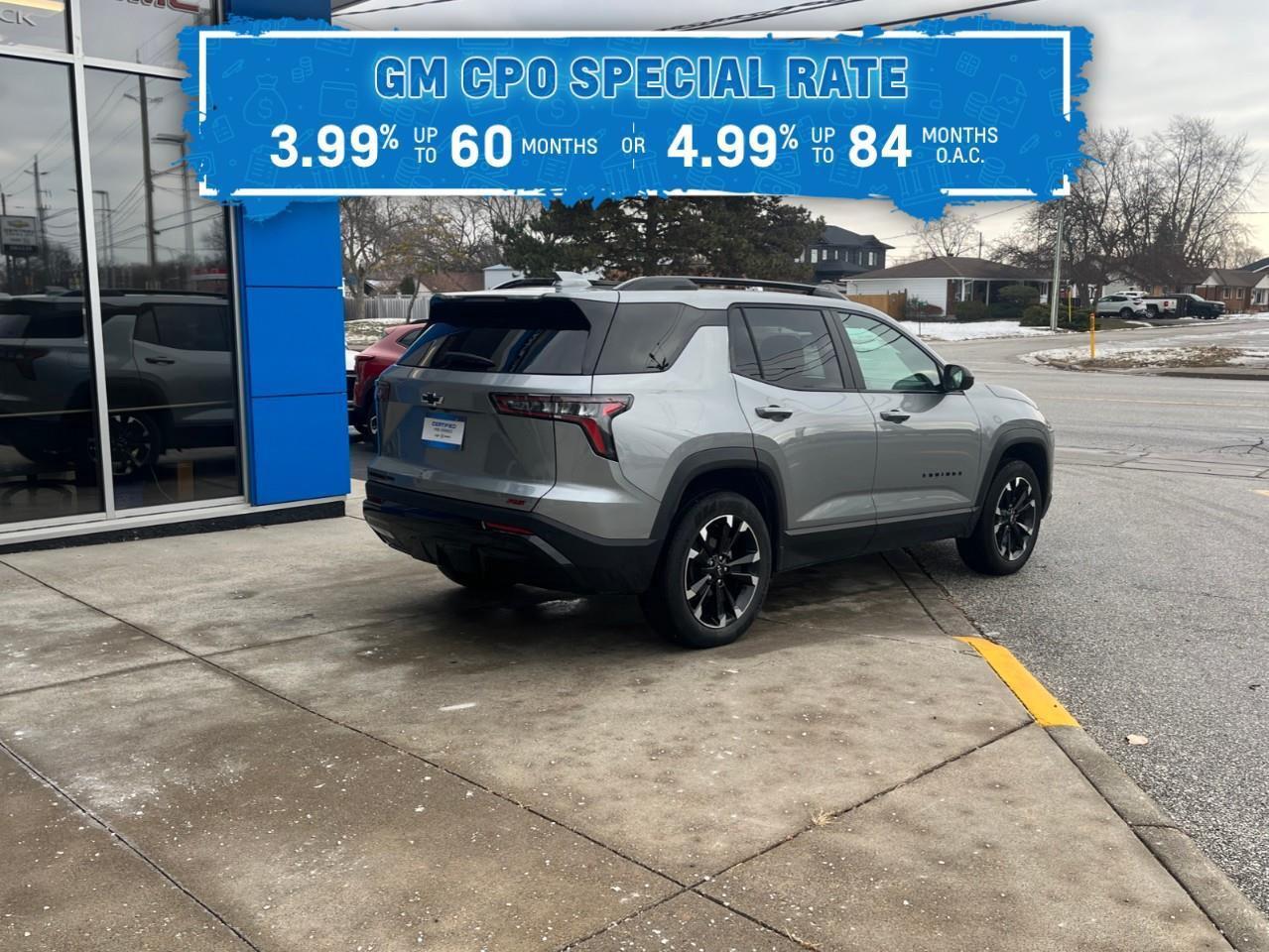 2025 Chevrolet Equinox RS WOW! 3.99% CPO FINANCE RATE OAC Photo4