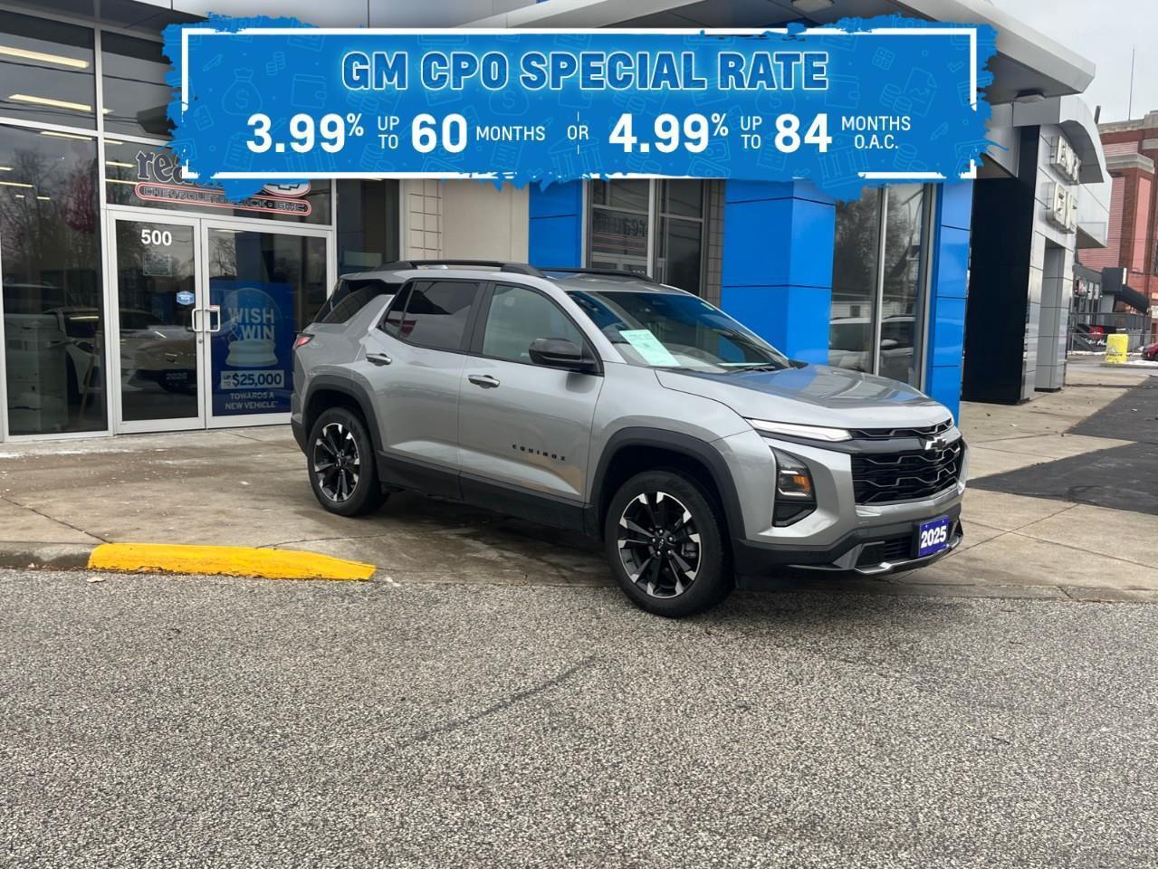 2025 Chevrolet Equinox RS WOW! 3.99% CPO FINANCE RATE OAC Photo2