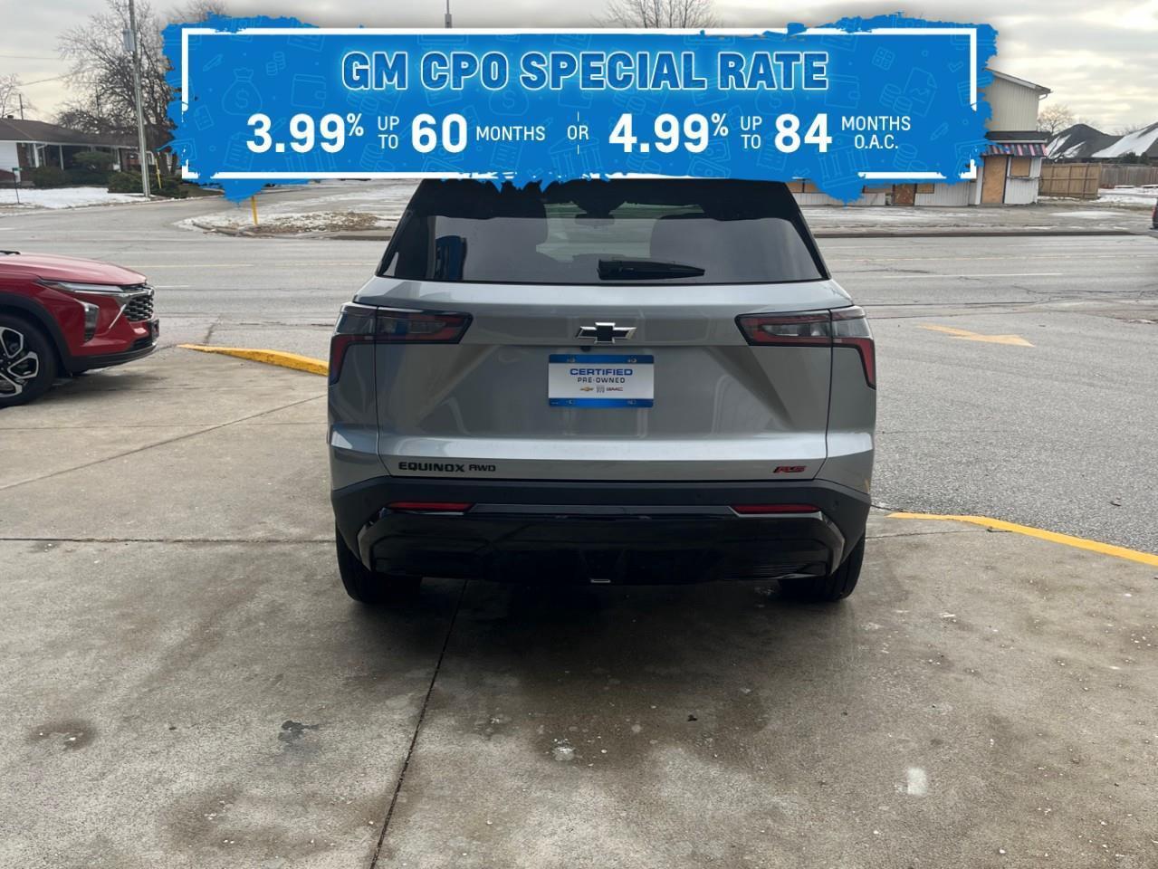2025 Chevrolet Equinox RS WOW! 3.99% CPO FINANCE RATE OAC Photo