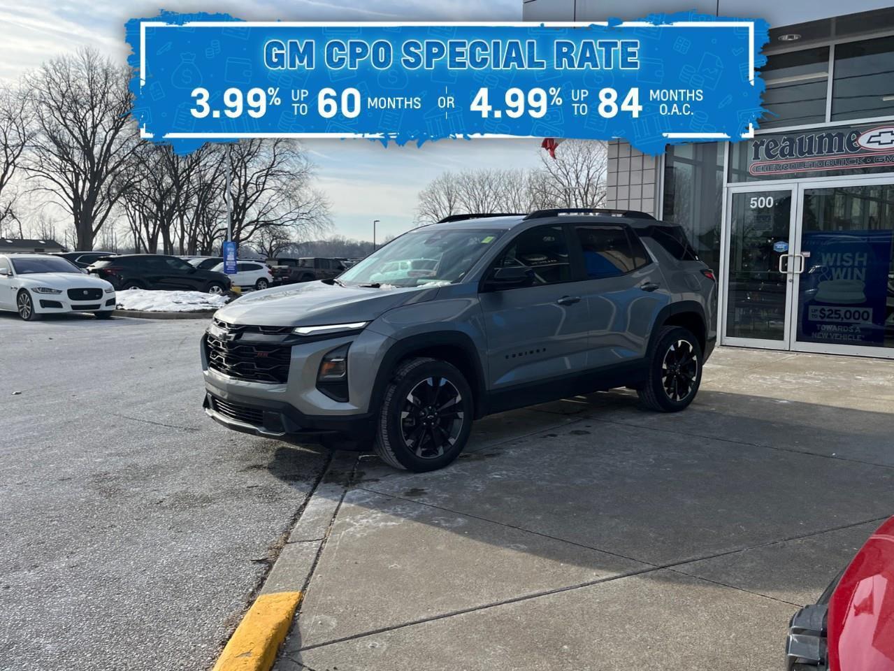 2025 Chevrolet Equinox RS WOW! 3.99% FINANCE OAC CPO Photo0