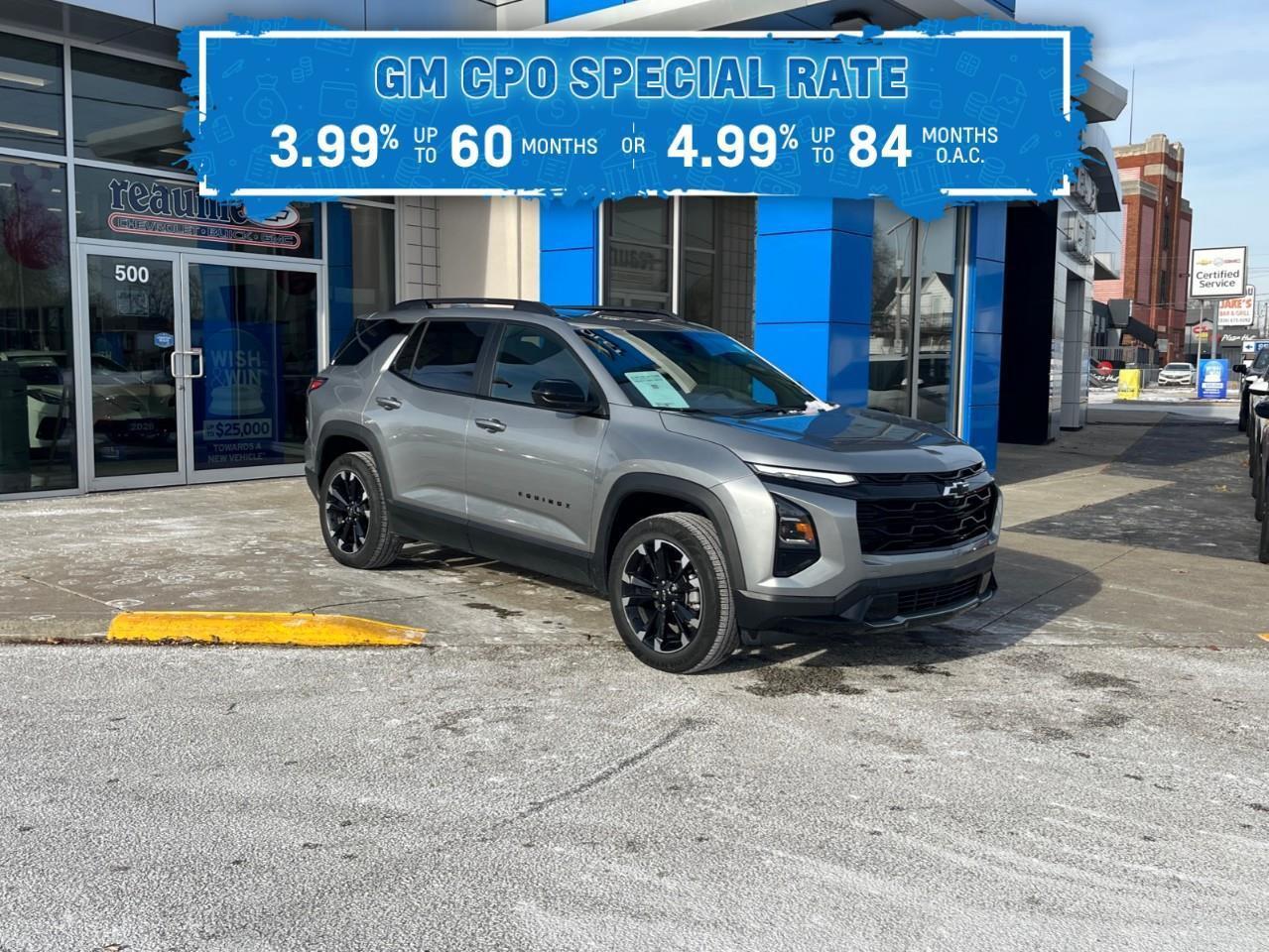 2025 Chevrolet Equinox RS WOW! 3.99% FINANCE OAC CPO Photo