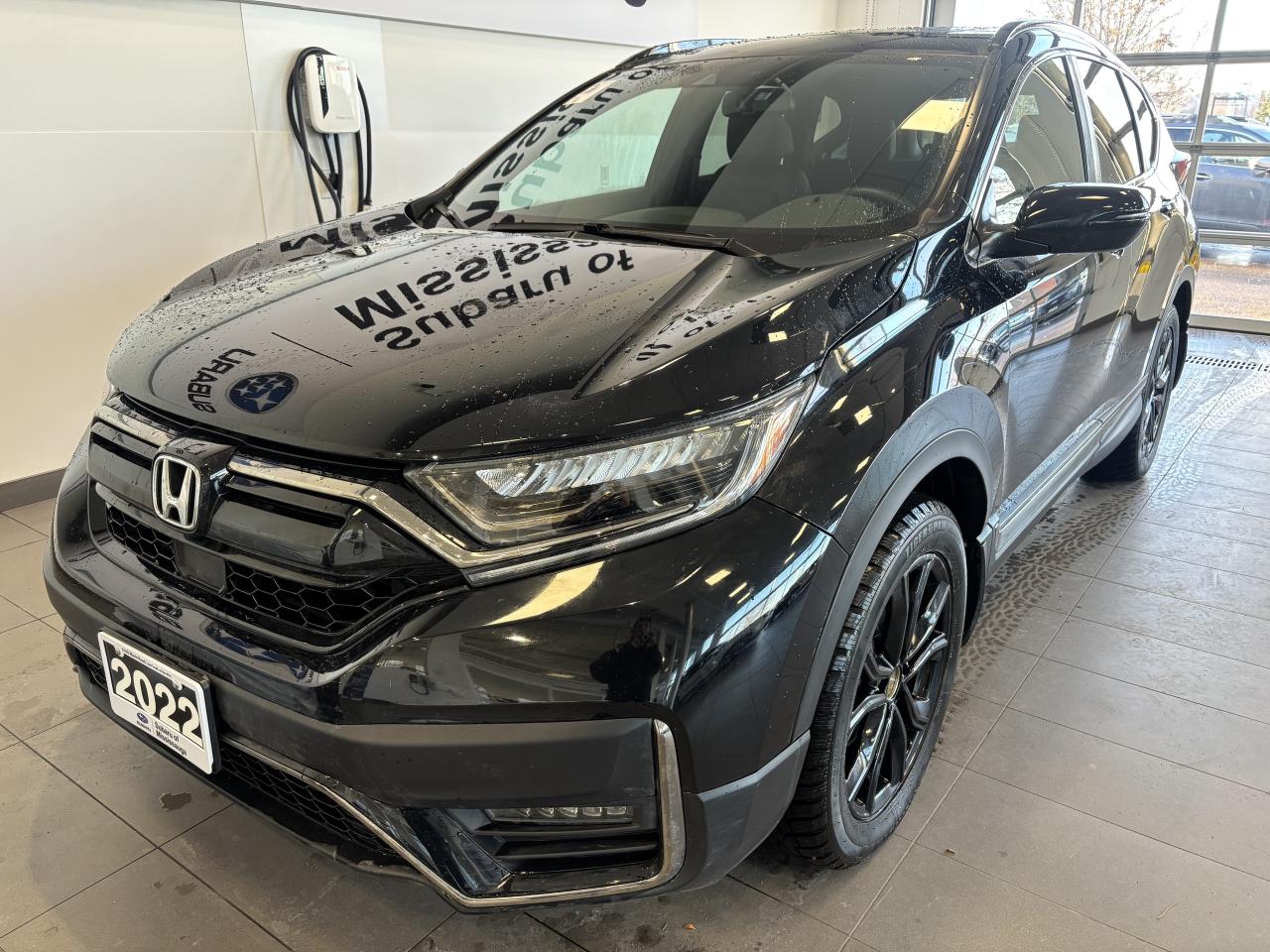 2022 Honda CR-V BLACK EDITION   ONE OWNER   NAVI   LEATHER   AWD! Photo2