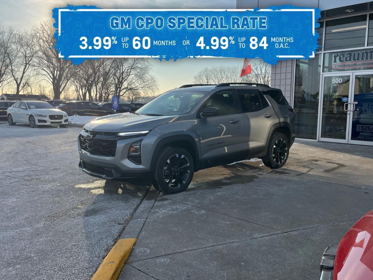 2025 Chevrolet Equinox RS WOW! 3.99% FINANCE OAC CPO Photo0