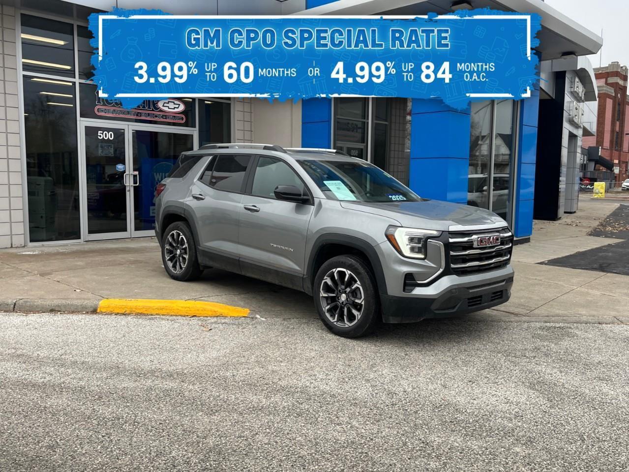 2025 GMC Terrain ELEVATION WOW! 3.99% FINANCE OAC CPO Photo