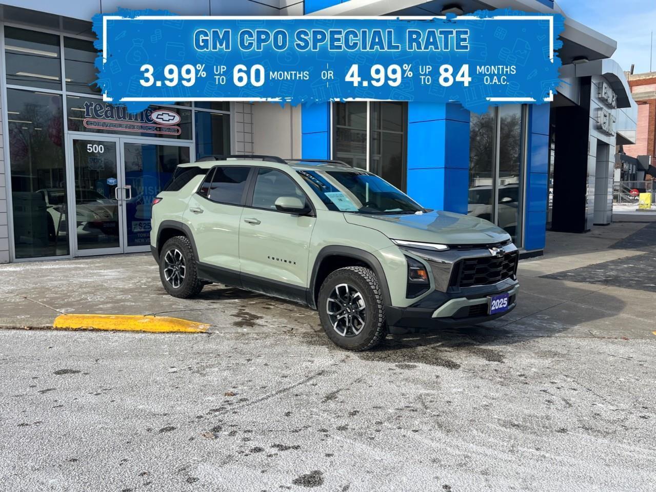 2025 Chevrolet Equinox ACTIV WOW 3.99% FINANCE CPO OAC Photo