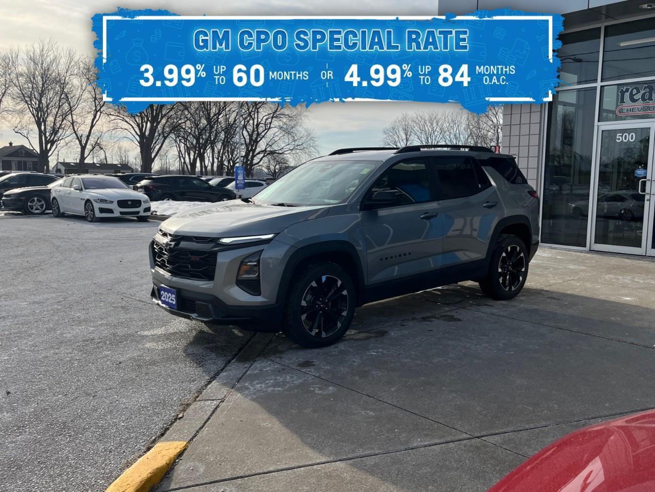 2025 Chevrolet Equinox RS WOW! 3.99% FINANCE OAC CPO Photo