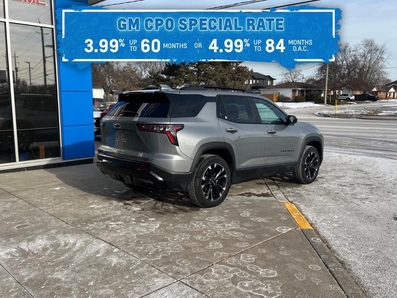 2025 Chevrolet Equinox RS WOW! 3.99% FINANCE OAC CPO Photo4