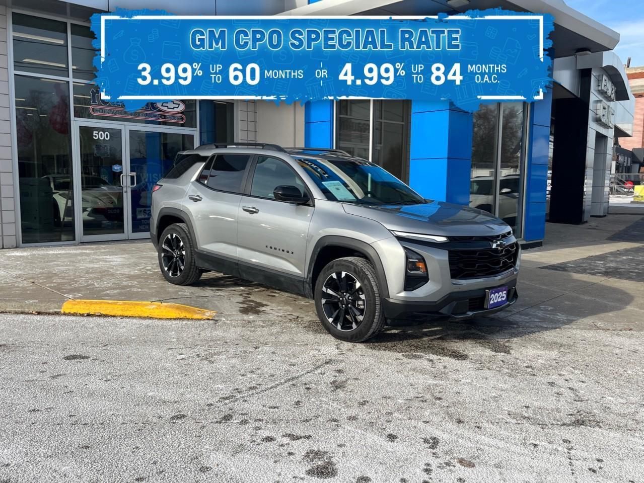 2025 Chevrolet Equinox RS WOW! 3.99% FINANCE OAC CPO Photo