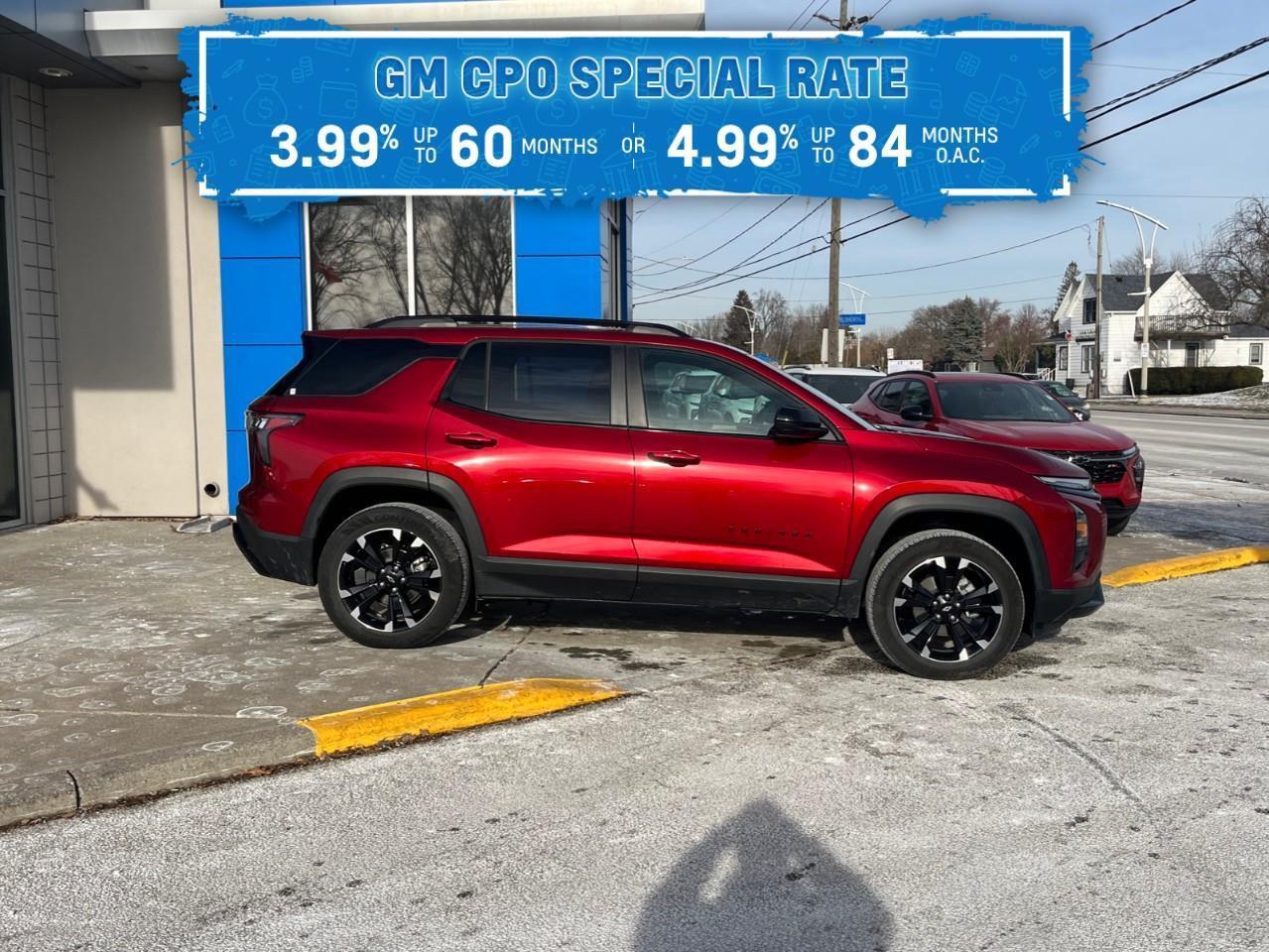 2025 Chevrolet Equinox RS WOW! 3.99% FINANCE ON CPO OAC Photo3