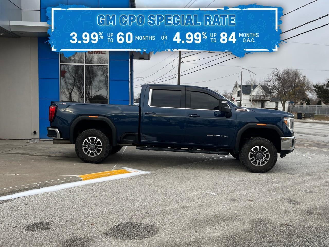 2023 GMC Sierra 3500HD SLE WOW! 3.99% FINANCE OAC CPO!! Photo3