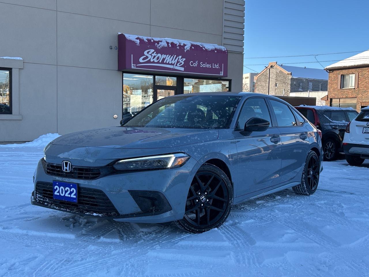 2022 Honda Civic Sedan Sport SUNROOF/HTD SEATS CALL 613-961-8848 62K KMS. Photo