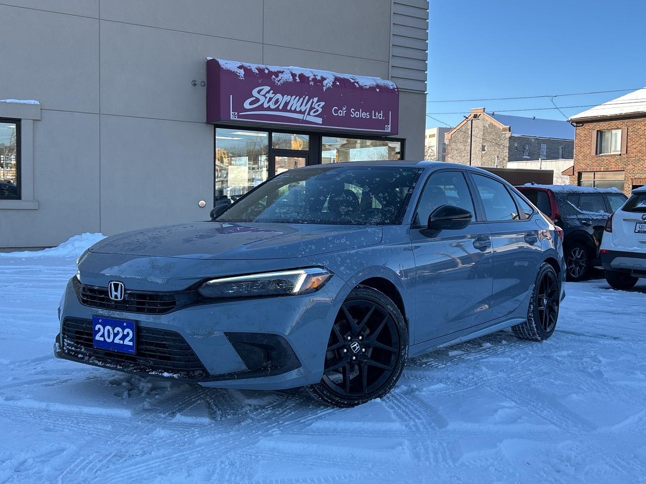 2022 Honda Civic Sedan Sport SUNROOF/HTD SEATS CALL 613-961-8848 62K KMS. Photo