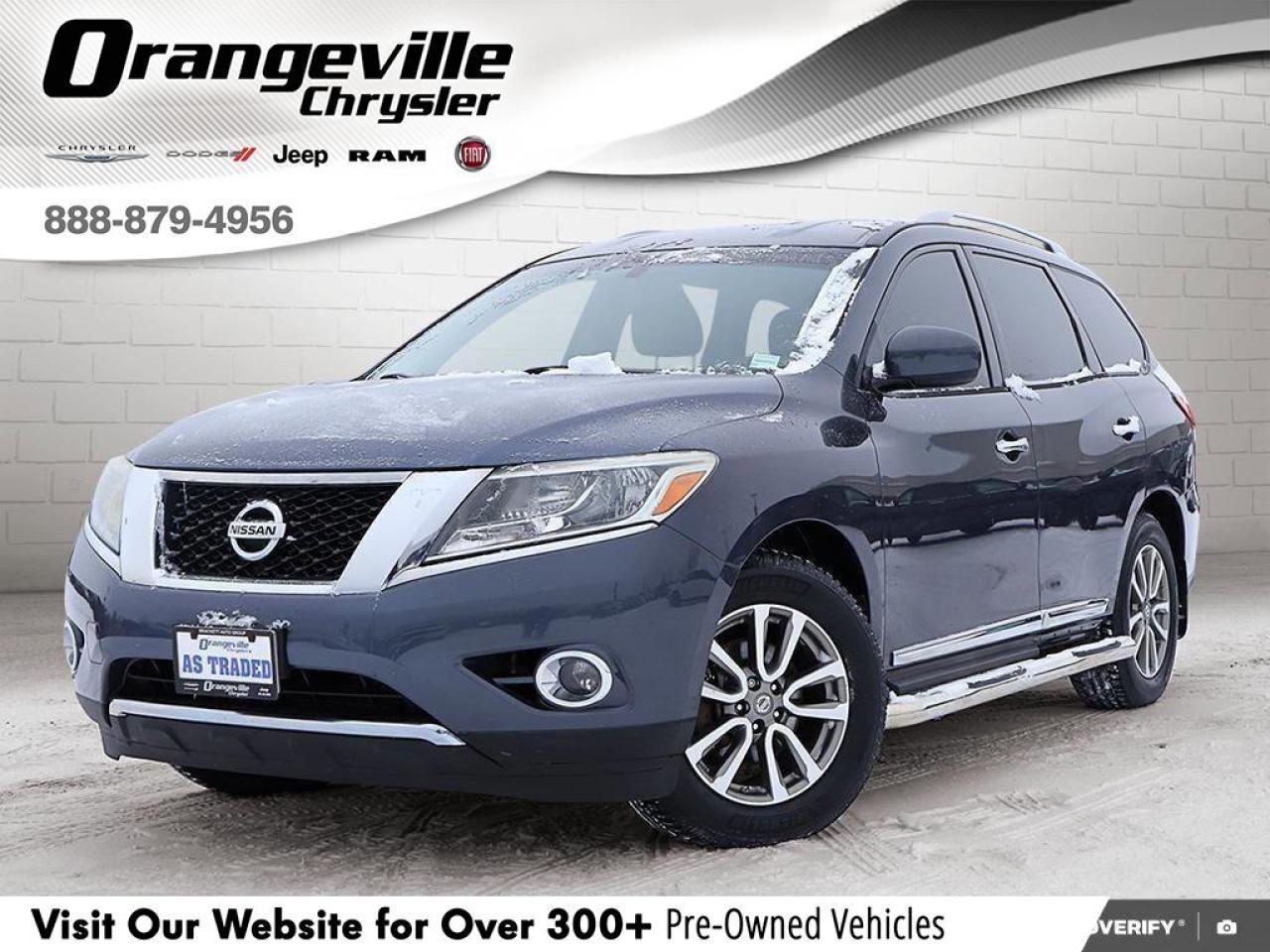 2014 Nissan Pathfinder SLSL, 3.5L V6, CVT, LEATHER, ALLOYS, 7-PASSENGER, Photo0