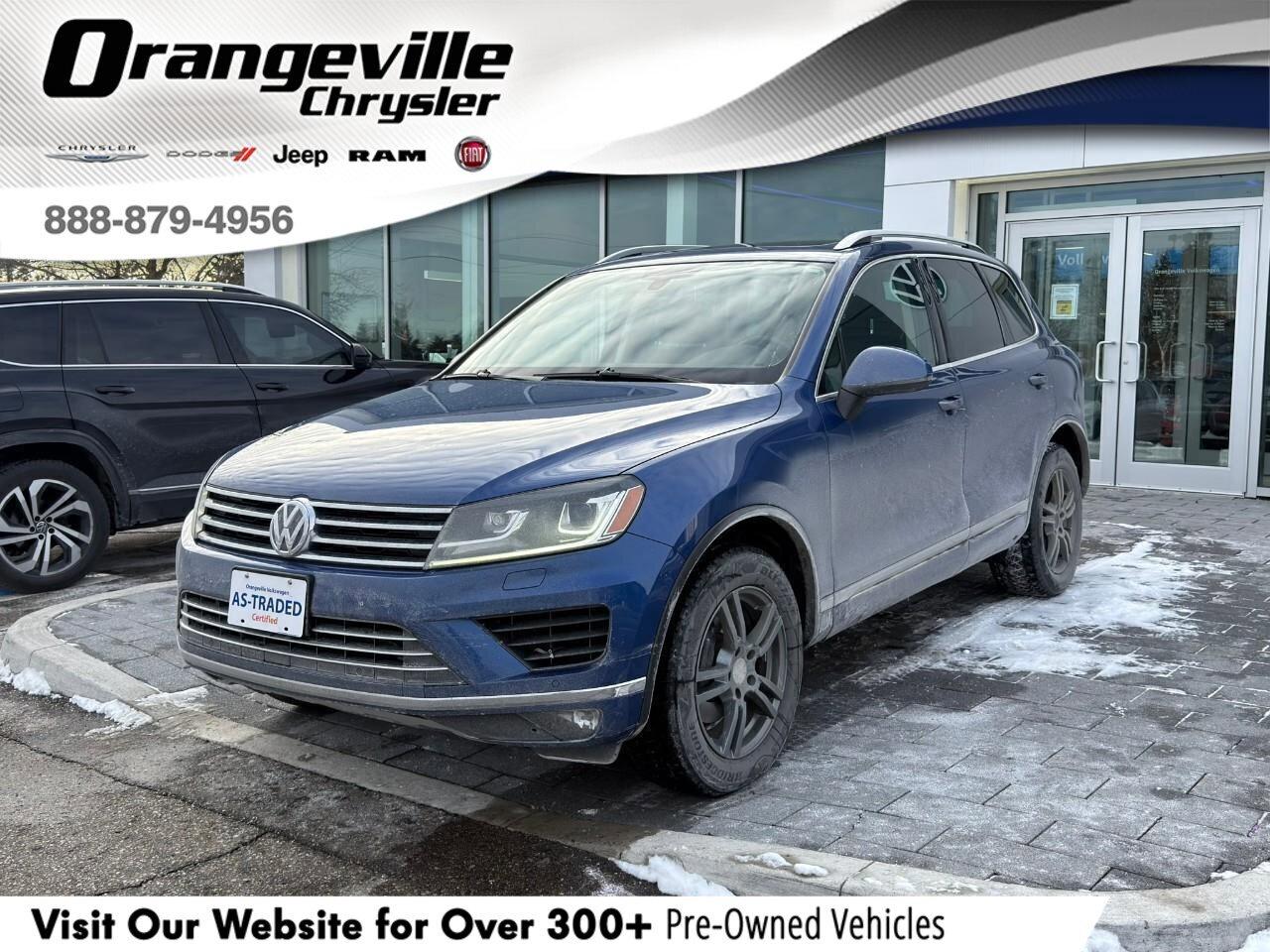 2016 Volkswagen Touareg 3.6L HighlineCERTIFIED AS-TRADED, ONE-OWNER, ACCID Photo0