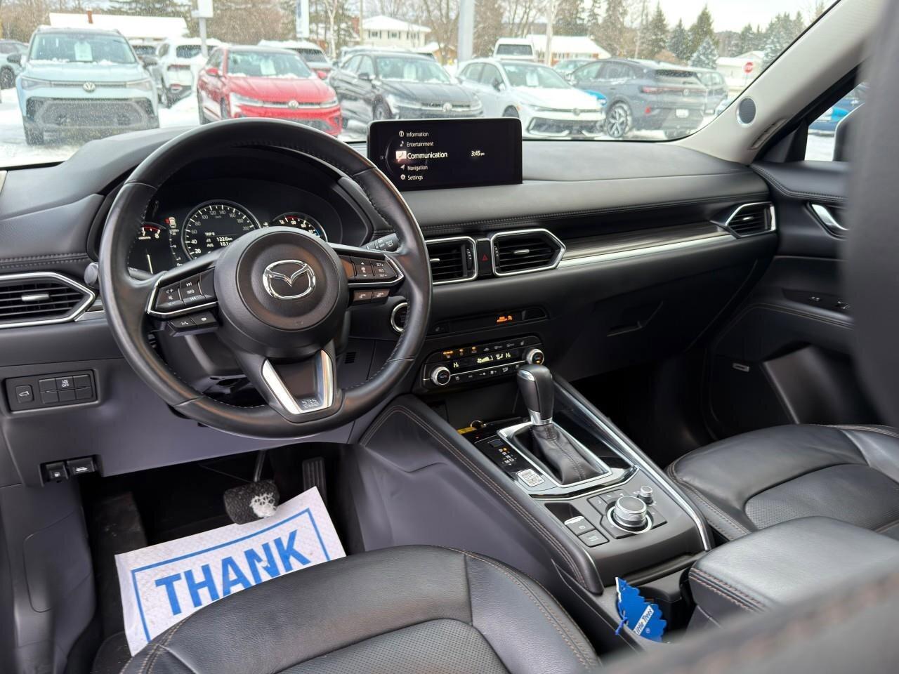 2023 Mazda CX-5 GTONE-OWNER, ACCIDENT-FREE, AWD, LEATHER, BOSE AUD Photo