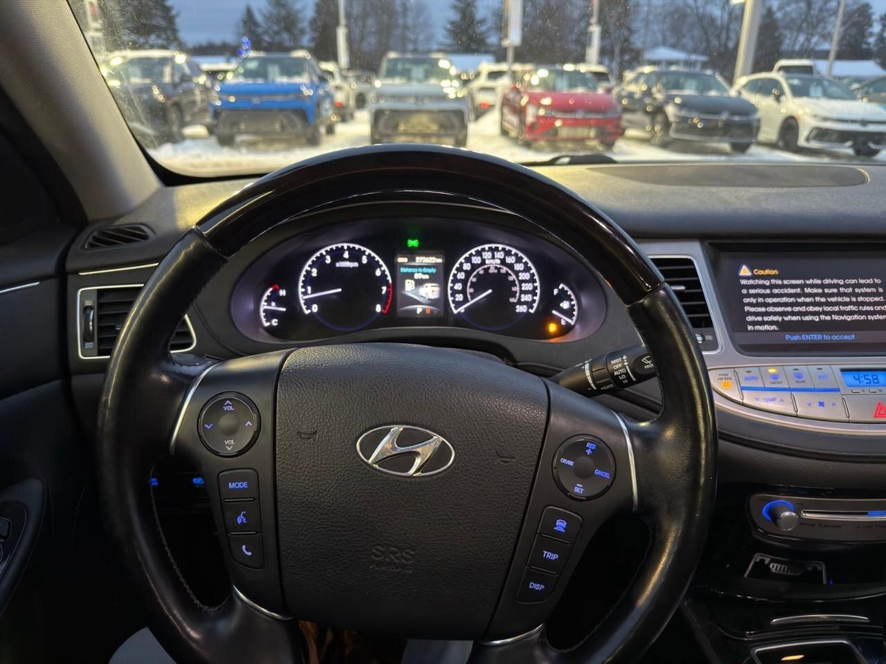 2013 Hyundai Genesis Sedan w/Technology PkgAS-TRADED, HTD + CLD SEATS, TECH P Photo