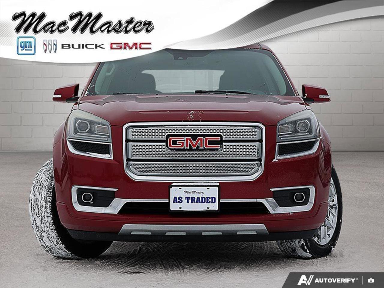 2014 GMC Acadia DenaliDENALI, 3.6L V6, AWD, ALLOYS, LEATHER, AS-TR Photo