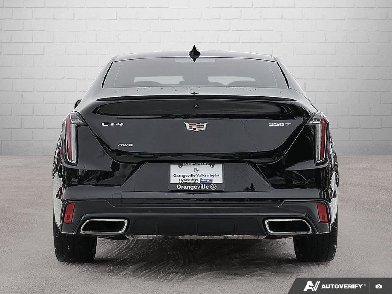 2023 Cadillac CT4 SportONE-OWNER, ACCIDENT-FREE, AWD, CARPLAY, SUNRO Photo4