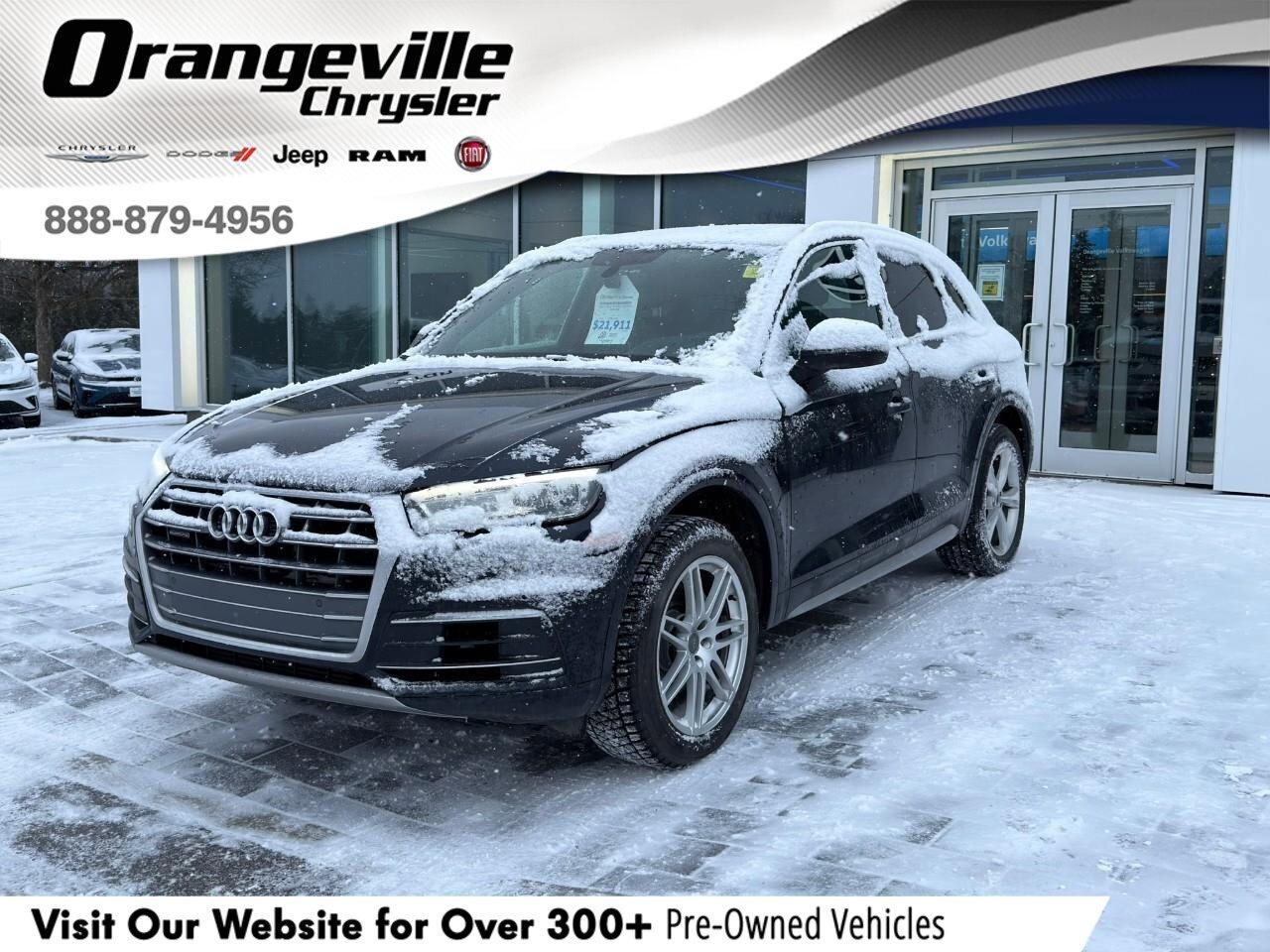 2019 Audi Q5 ProgressivQUATTRO AWD, HTD LEATHER, APPLE CARPLAY, Photo0