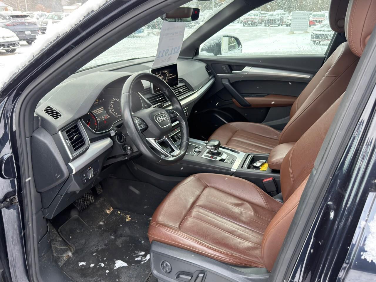 2019 Audi Q5 ProgressivQUATTRO AWD, HTD LEATHER, APPLE CARPLAY, Photo