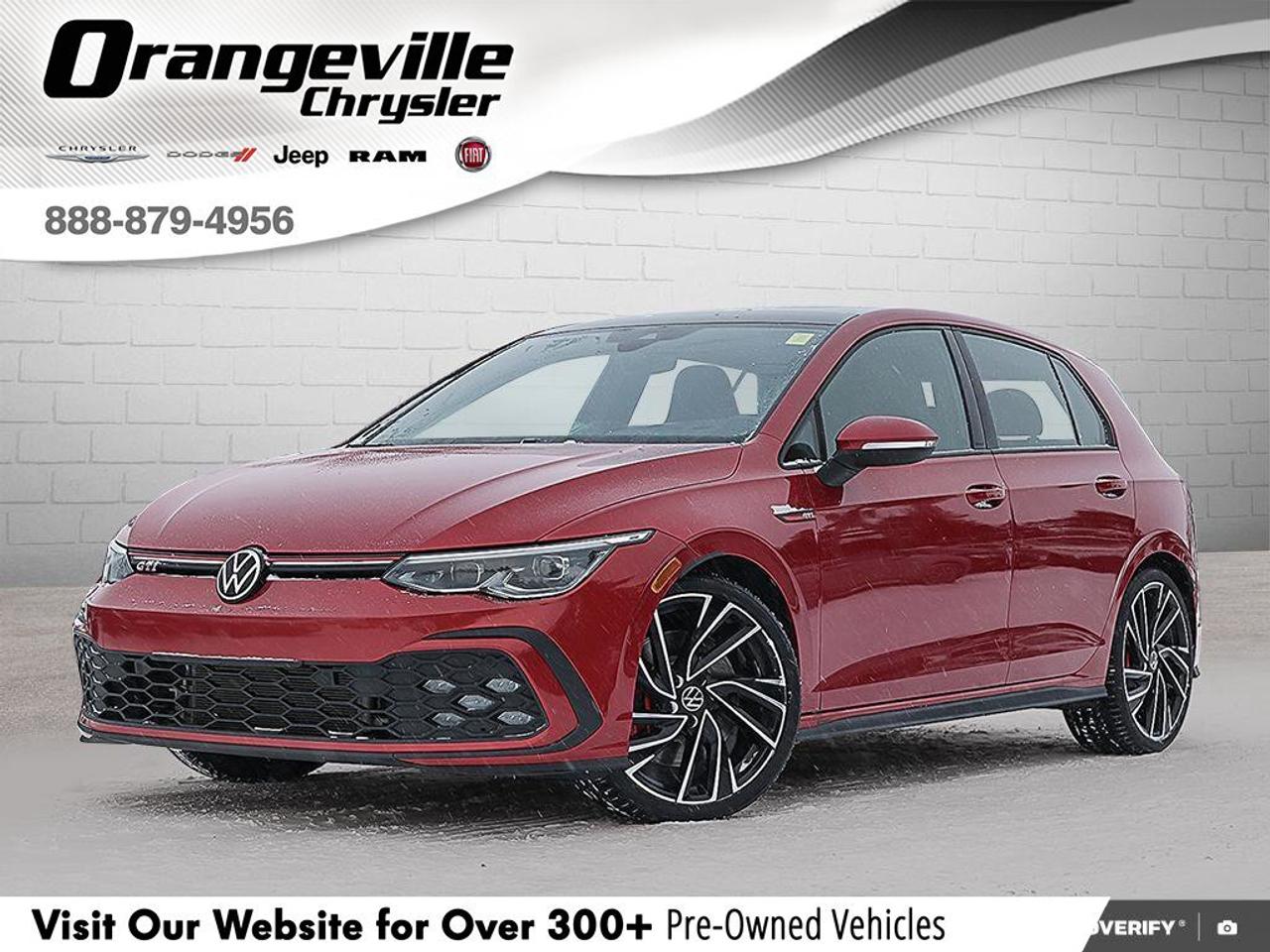 2022 Volkswagen Golf GTI PerformanceMANUAL, CLOTH PACK, SUNROOF, HARMON KAR Photo0