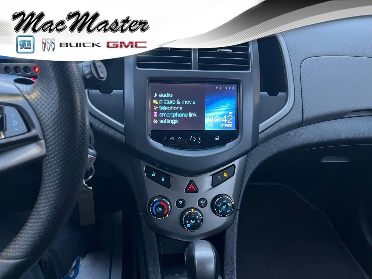 2015 Chevrolet Sonic LTHATCHBACK, LT, 1.8L, AUTOMATIC, FWD, CLOTH, AS-T Photo