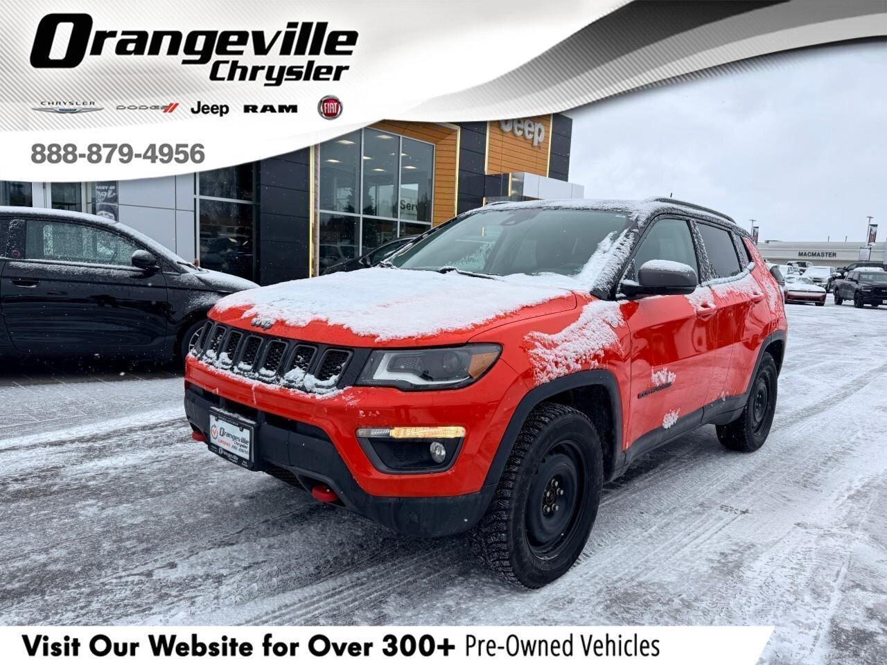 2018 Jeep Compass TrailhawkTrailhawk, 2.4L 4 CYLINDER, 4x4, LEATHER, Photo0