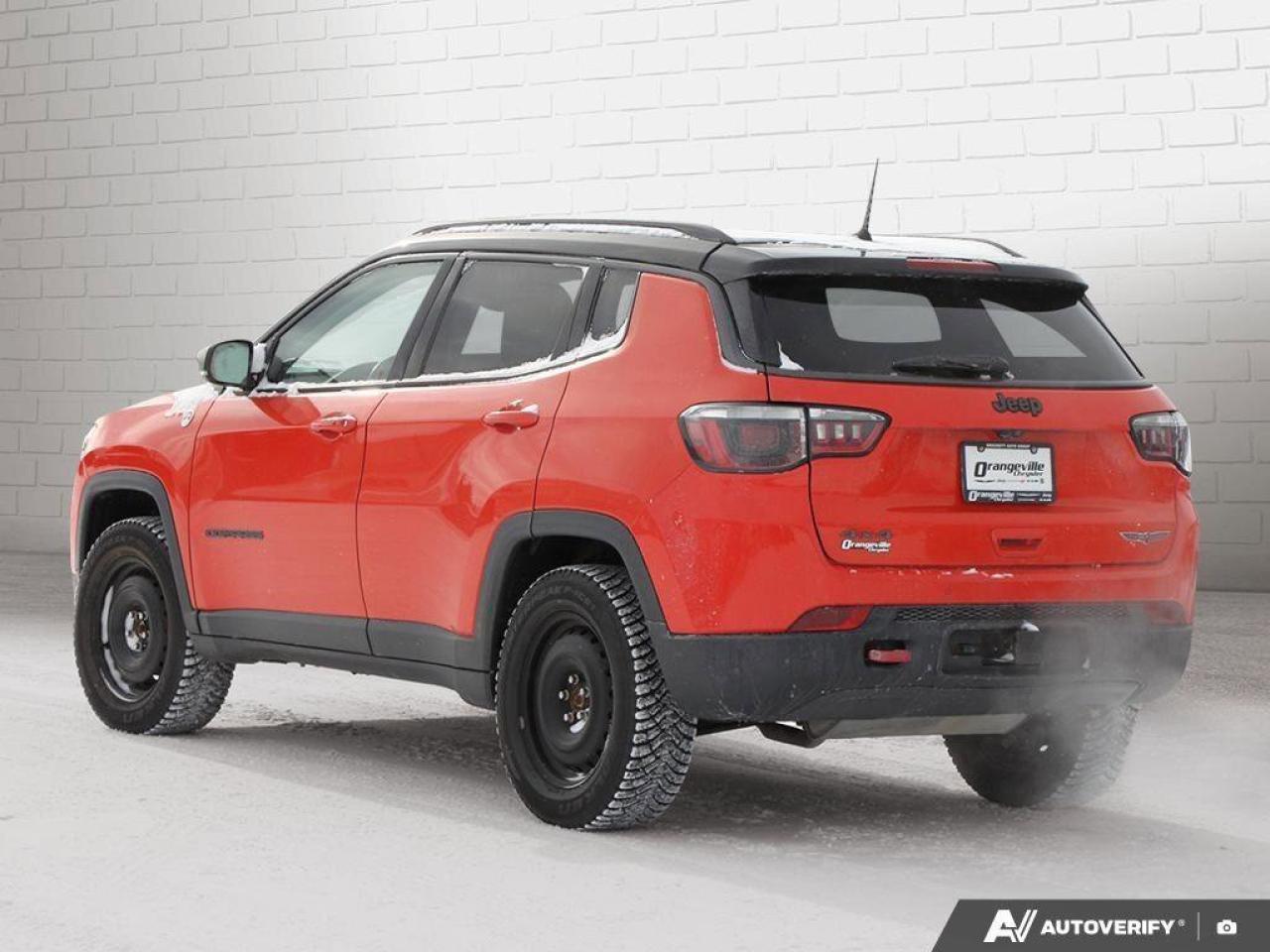 2018 Jeep Compass TrailhawkTrailhawk, 2.4L 4 CYLINDER, 4x4, LEATHER, Photo3