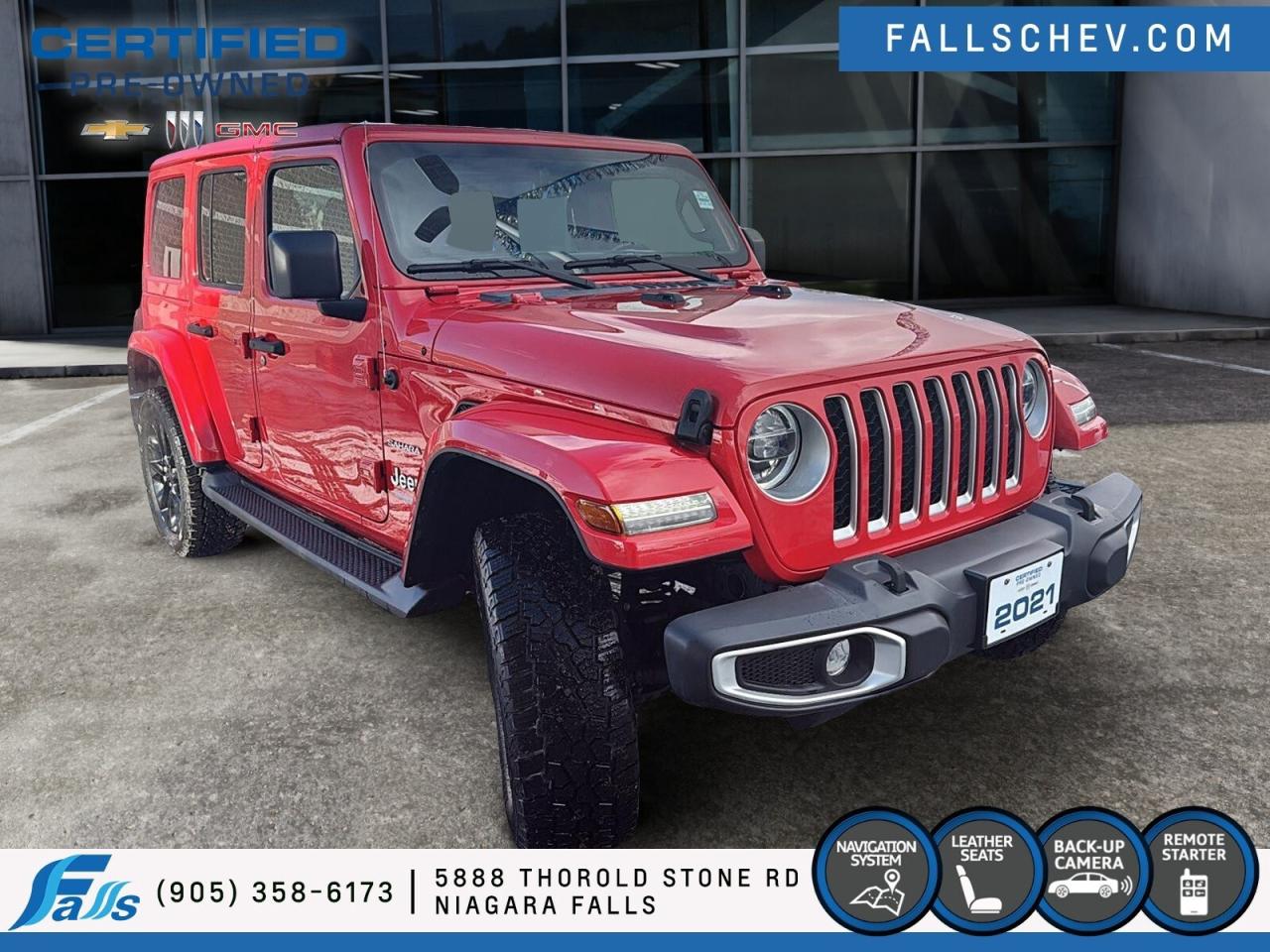 2021 Jeep Wrangler 4xe Sahara HARD AND SOFT TOP,NAV,LEATHER Photo