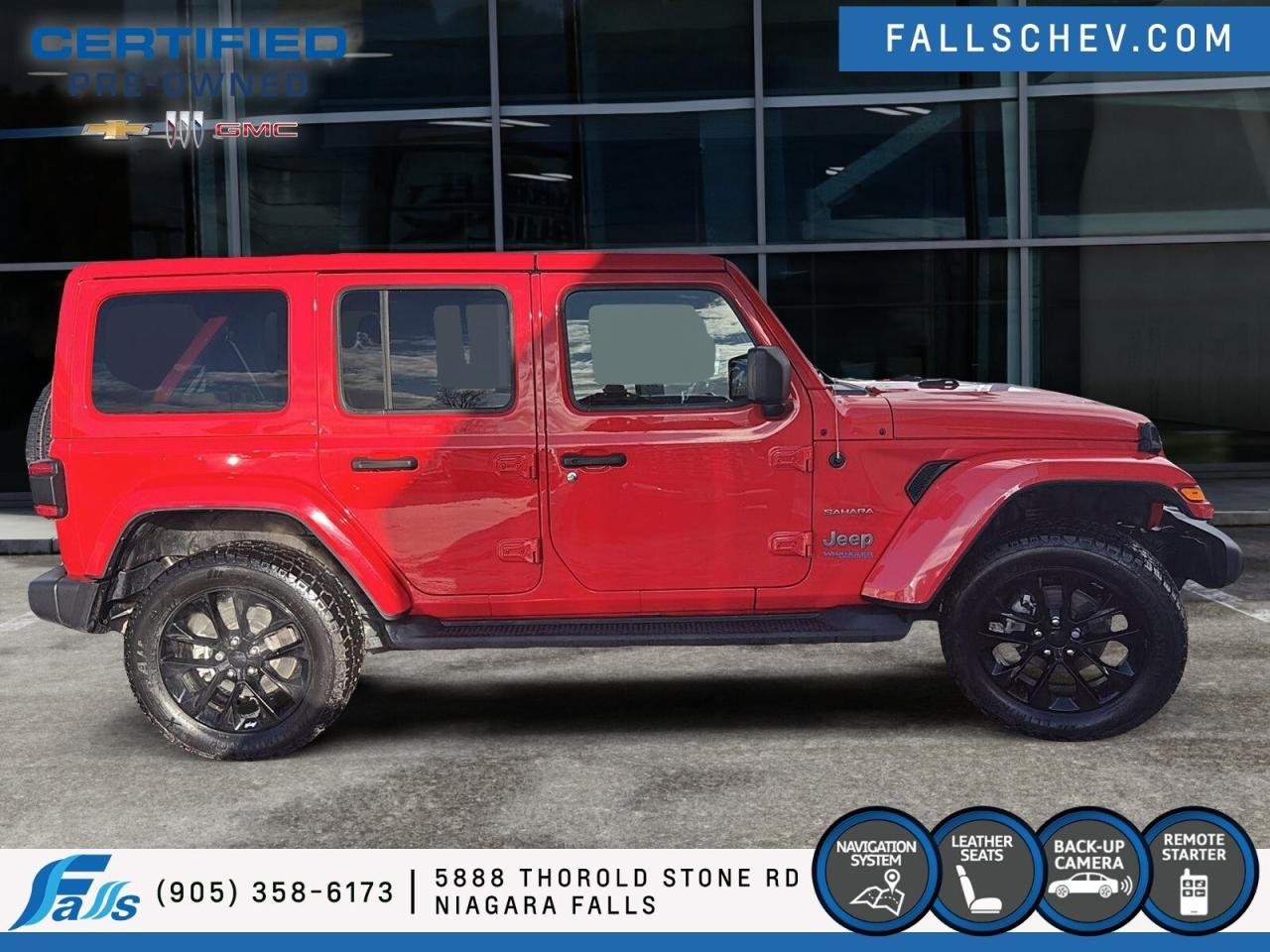 2021 Jeep Wrangler 4xe Sahara HARD AND SOFT TOP,NAV,LEATHER Photo