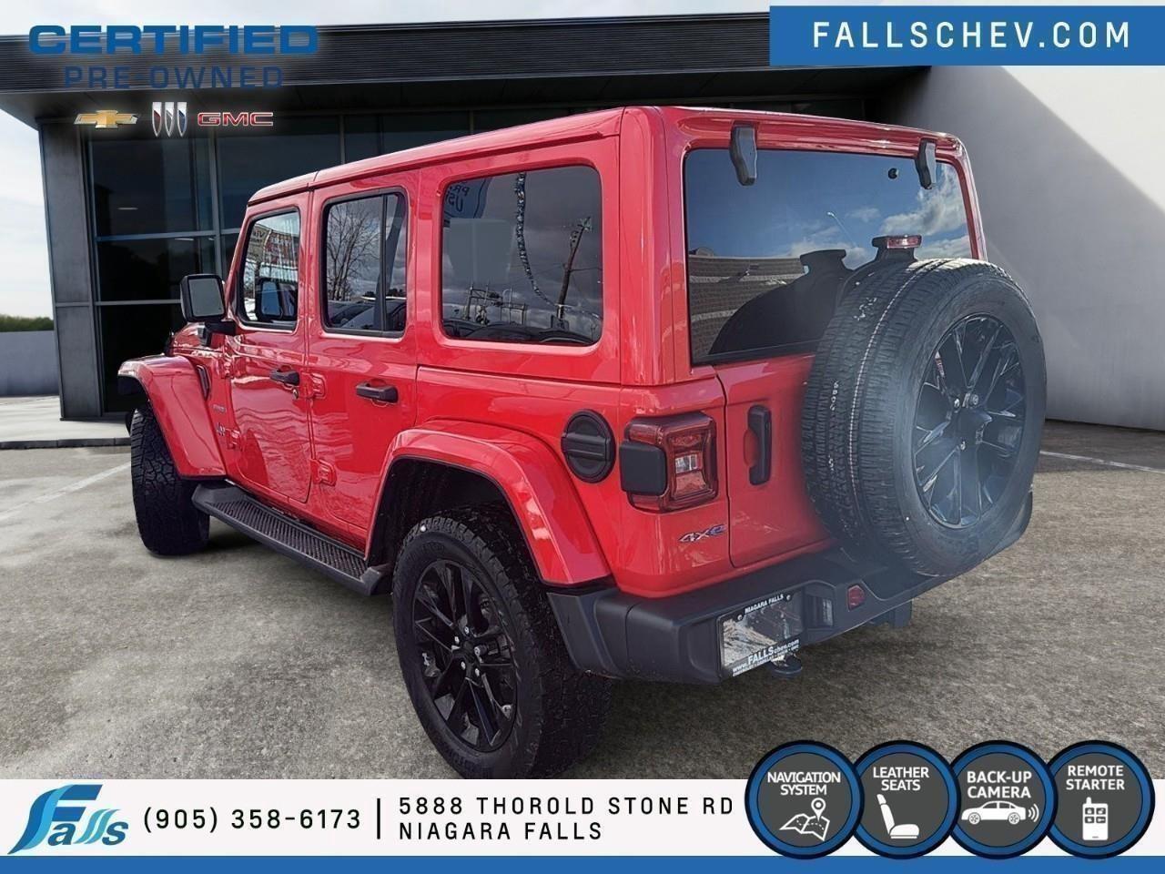 2021 Jeep Wrangler 4xe Sahara HARD AND SOFT TOP,NAV,LEATHER Photo