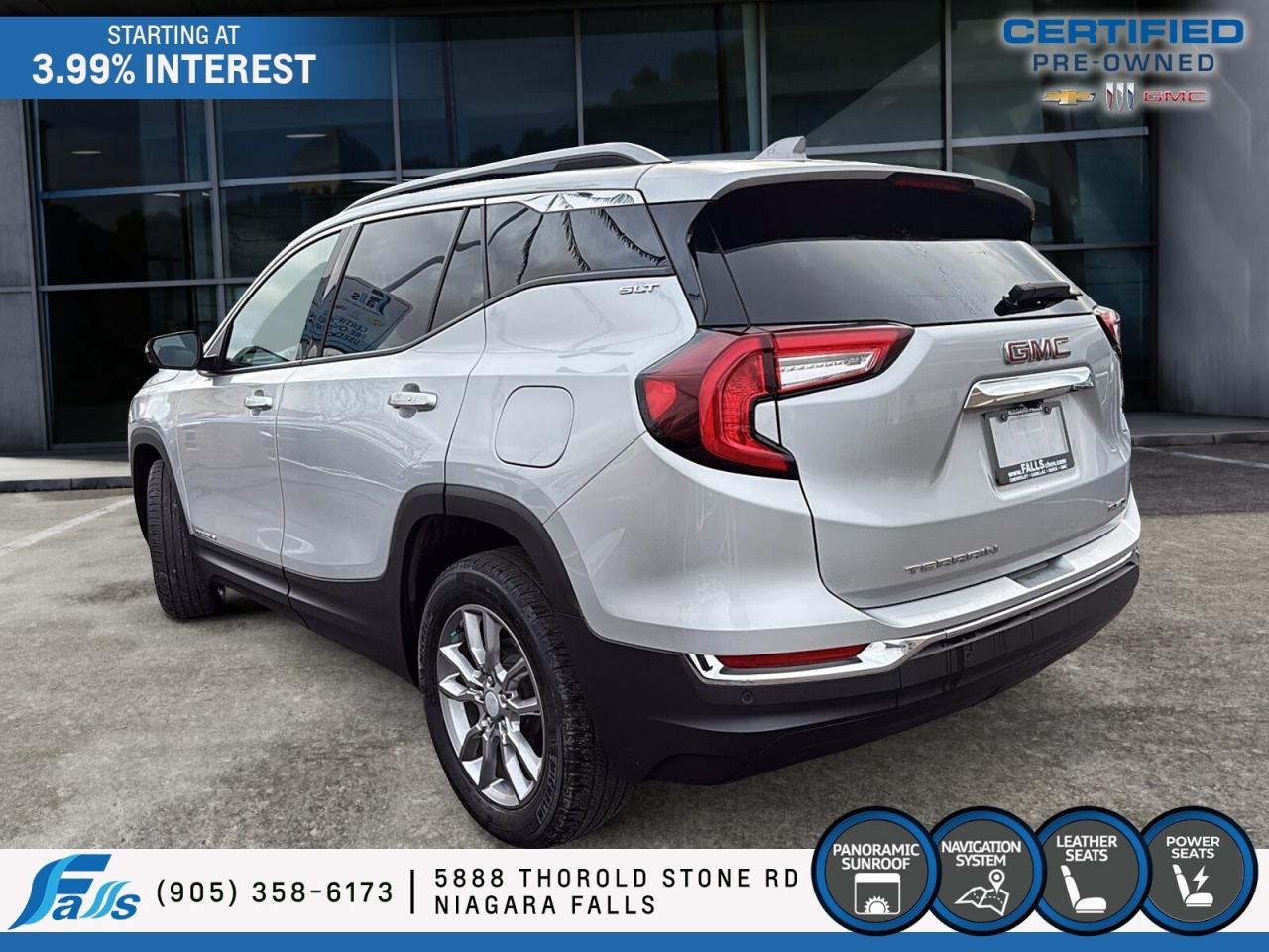 2022 GMC Terrain SLT NAV,LEATHER,SUNROOF Photo3