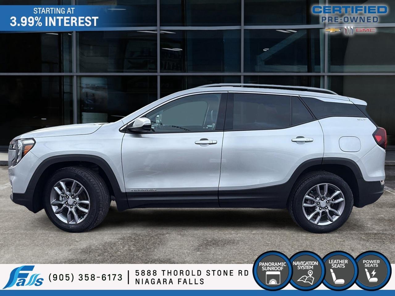 2022 GMC Terrain SLT NAV,LEATHER,SUNROOF Photo4