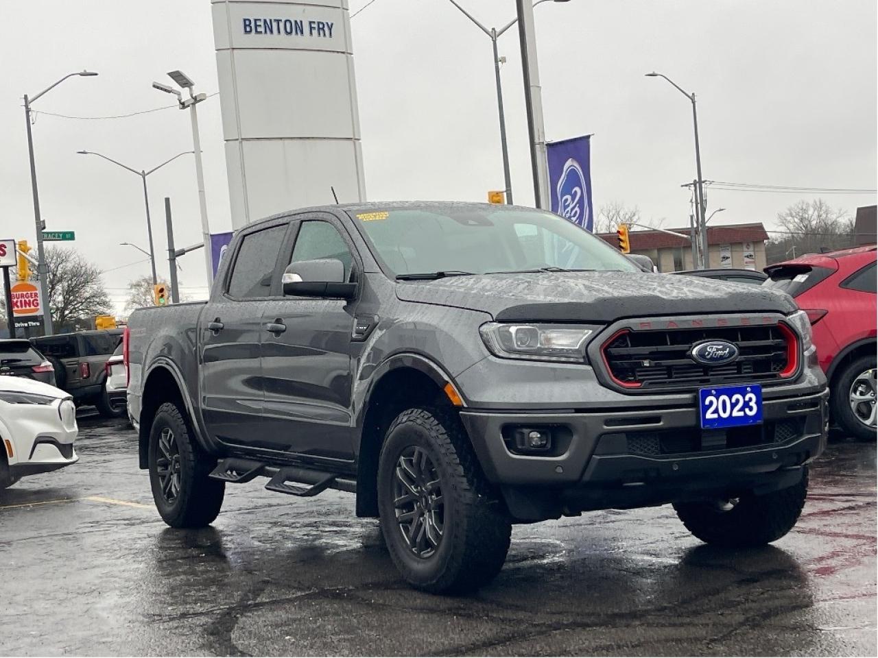2023 Ford Ranger LARIAT 2.3L TREMOR TECH PKG TOW PKG LEATHER LOADED Photo2