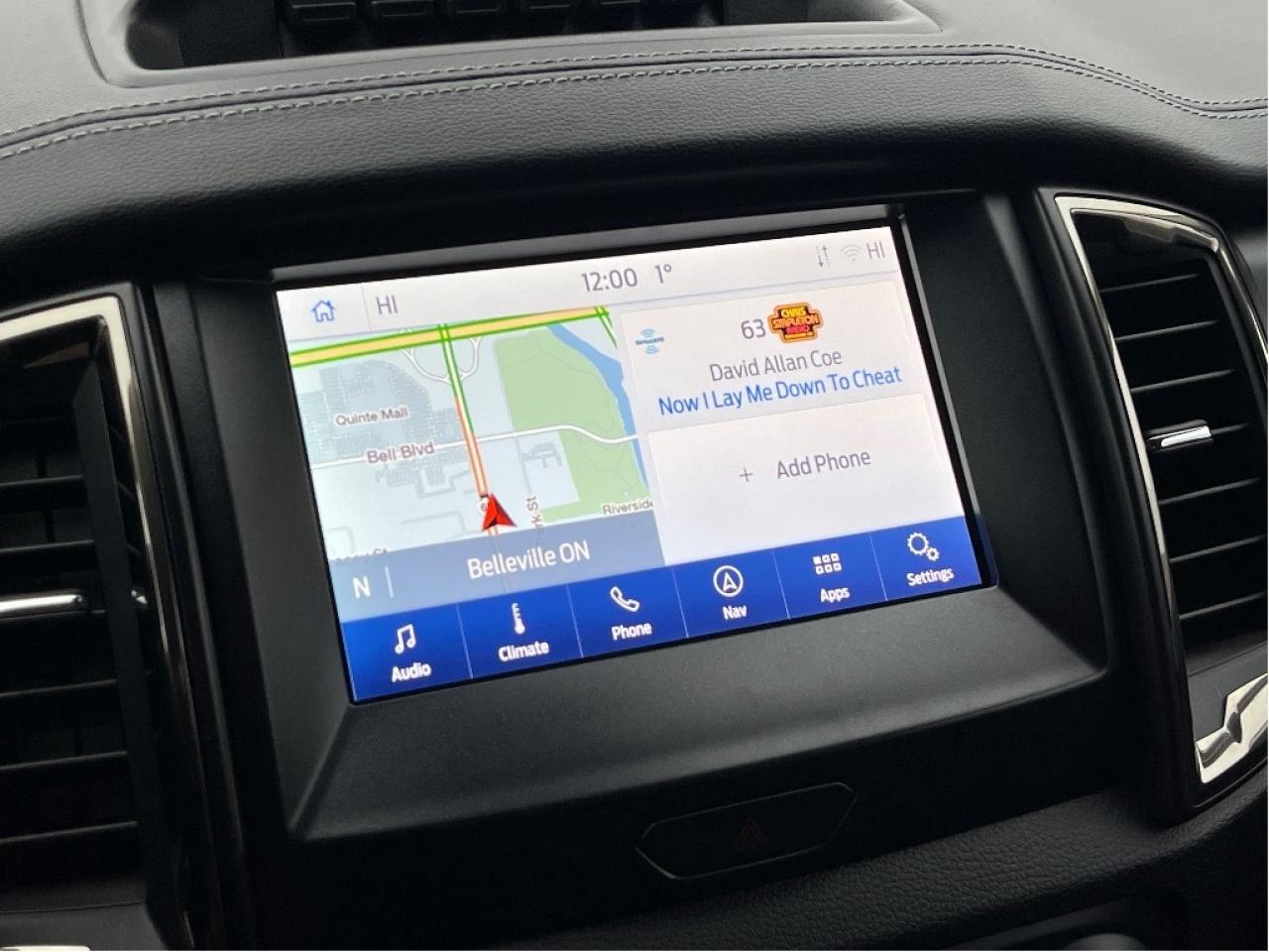 2023 Ford Ranger LARIAT 2.3L TREMOR TECH PKG TOW PKG LEATHER LOADED Photo