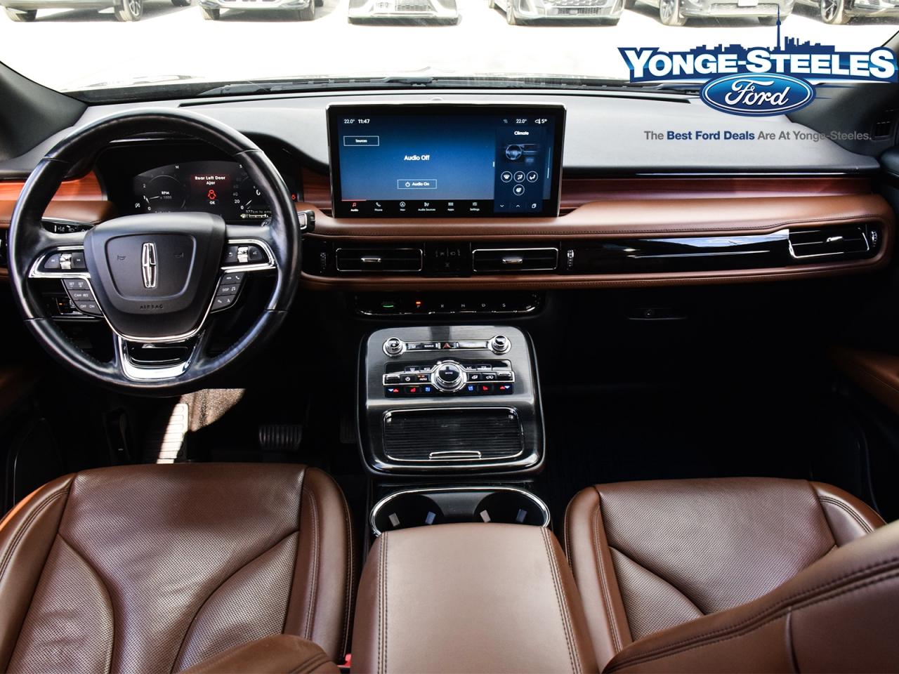 2021 Lincoln Nautilus RESERVE 200A GOOD CONDITION 74,944 KMS BLACK/BROWN Photo