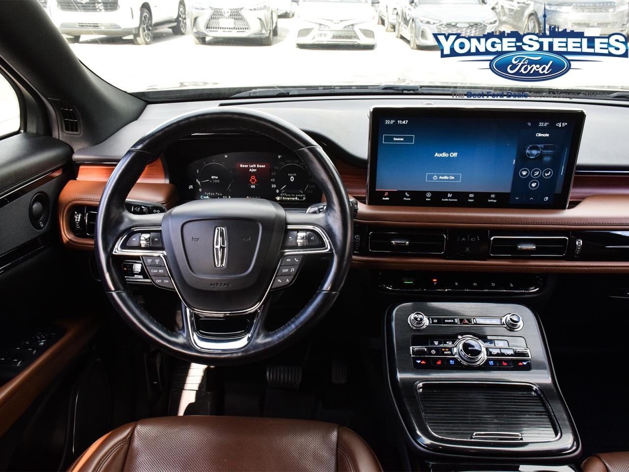 2021 Lincoln Nautilus RESERVE 200A GOOD CONDITION 74,944 KMS BLACK/BROWN Photo