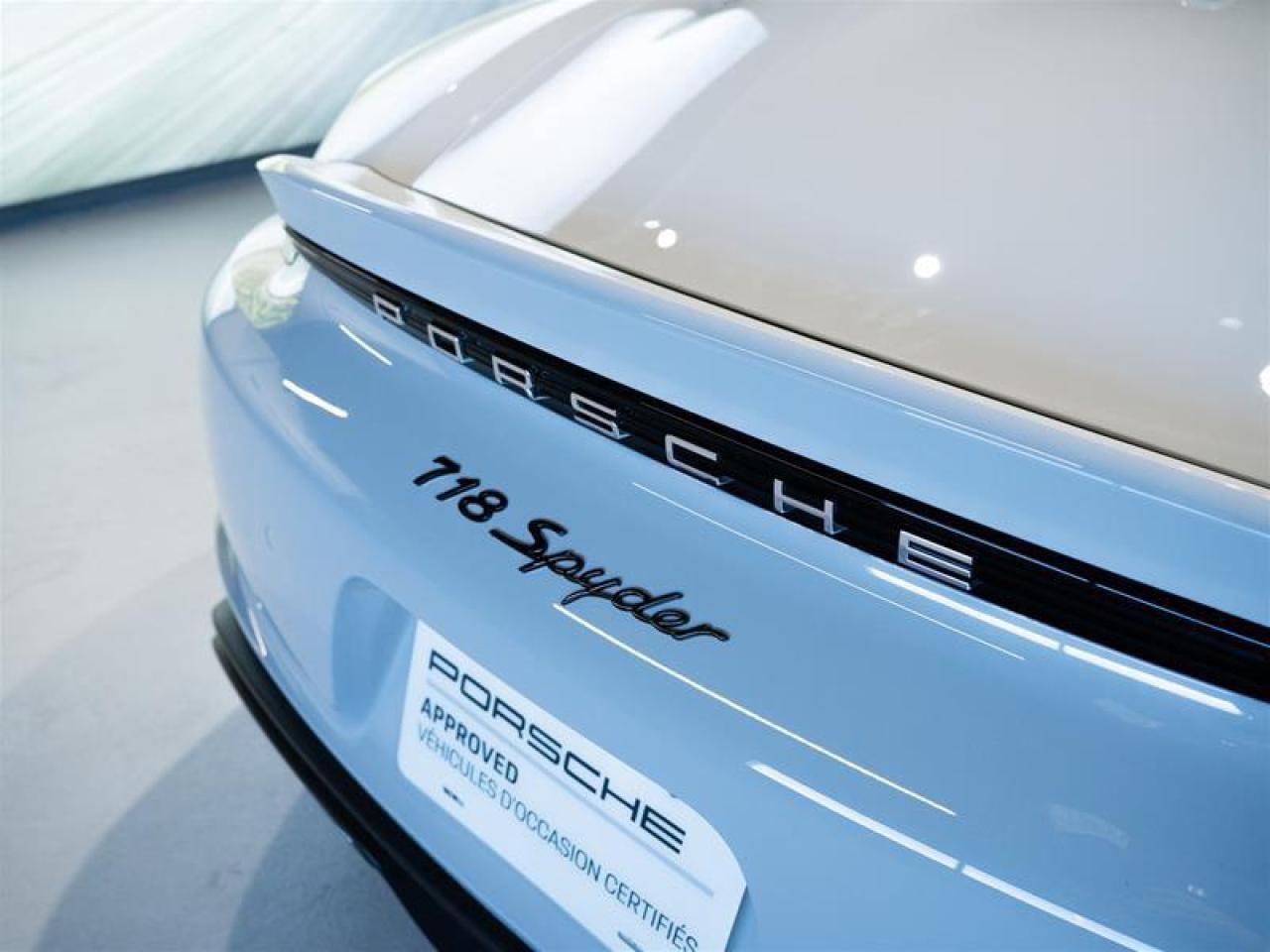 2021 Porsche 718 Spyder  Photo